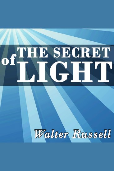 The Secret of Light - cover