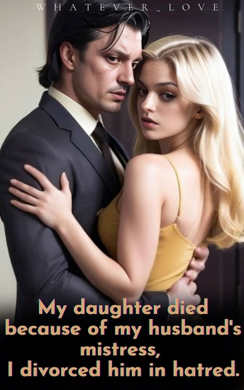 My daughter died because of my husband's mistress I divorced him in hatred - A Captivating Romantic Short Story - cover