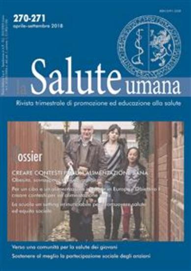 Creare contesti per una alimentazione sana - Dossier di La Salute Umana - cover