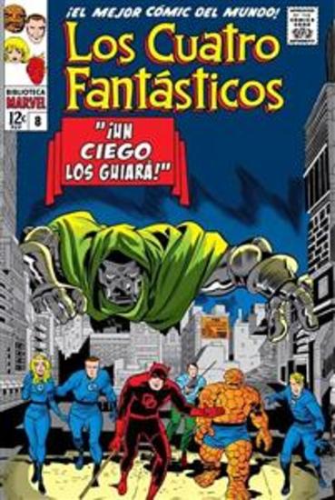 Biblioteca Marvel Los cuatro fantásticos 8 - cover