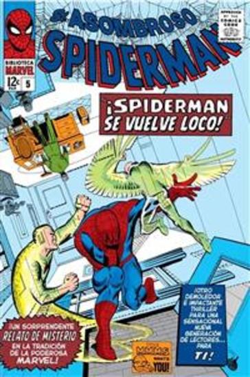 Biblioteca Marvel El Asombroso Spiderman 5 - cover