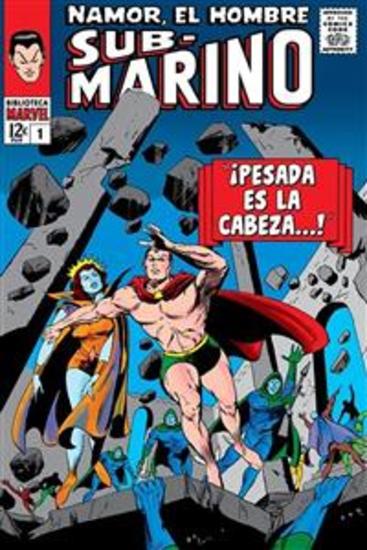 Biblioteca Marvel Namor el hombre submarino 1 - cover