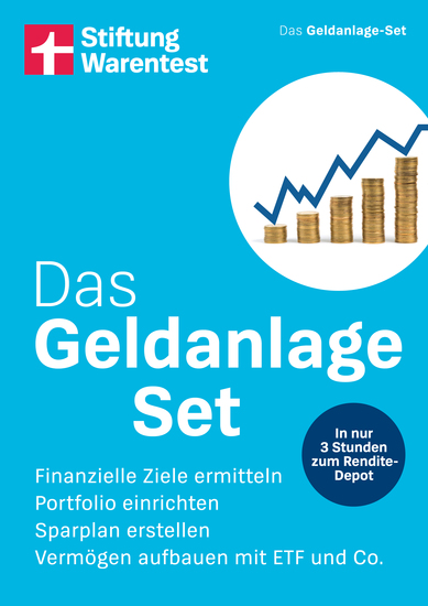 Das Geldanlage-Set - Für Einsteiger und Privatanleger - Finanzielle Ziele ermitteln Portfolio einrichten Sparplan erstellen Vermögen aufbauen mit ETF und Co | In nur 3 Stunden zum Rendite-Depot - cover