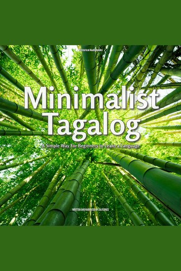 Minimalist Tagalog - A Simple Way For Beginners To Learn A Language - cover