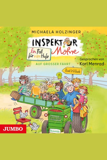 Inspektor Möhre - ein Fall für vier Hufe Auf großer Fahrt [Band 3 (Ungekürzt)] - cover