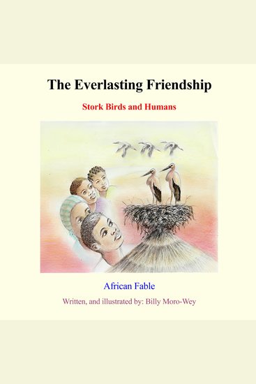The Everlasting Friendship - Stork Birds and Humans - cover