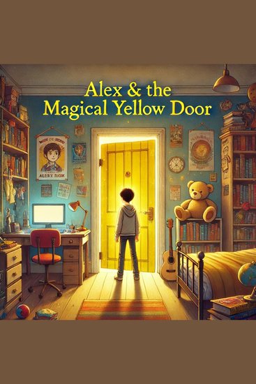 Alex & The Magical Yellow Door - Discover the Mysteries of the Multiverse: A Journey Through Time Adventure and New Worlds - cover