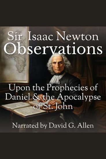 Observations Upon the Prophecies of Daniel and the Apocalypse of Saint John - cover