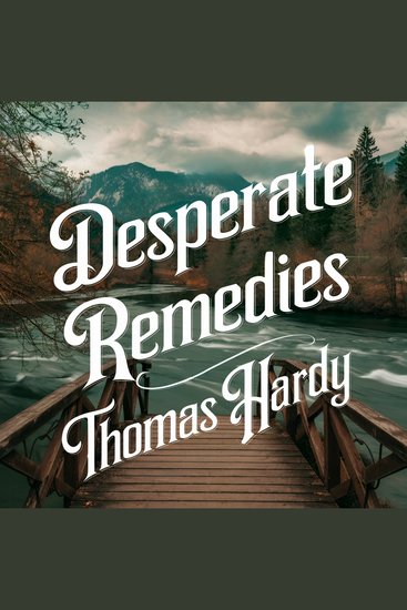 Desperate Remedies - cover