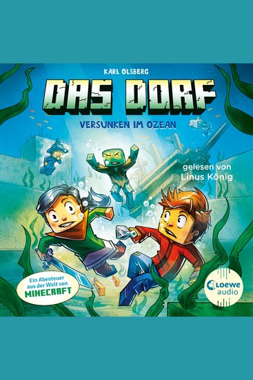 Das Dorf 5 - Versunken im Ozean - Entdecke den Zauber der Minecraft-Welt - Gaming Abenteuer für Kinder ab 8 Jahren - cover