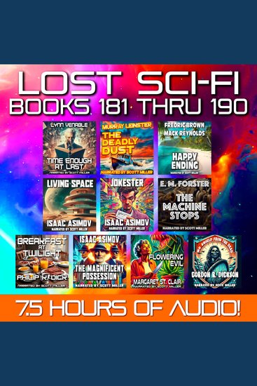 Lost Sci-Fi Books 181 thru 190 - Nine Lost Vintage Sci-Fi Short Stories from the 1930s 40s 50s and 60s and one from 1909 - cover