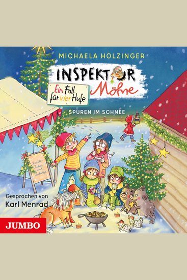 Inspektor Möhre - Ein Fall für vier Hufe Spuren im Schnee [Band 4 (Ungekürzt)] - cover