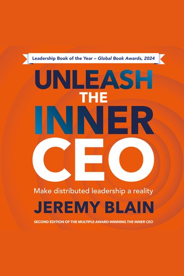 Unleash the Inner CEO - Make distributed leadership a reality - cover