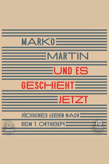 Und es geschieht jetzt - Jüdisches Leben nach dem 7 Oktober - cover