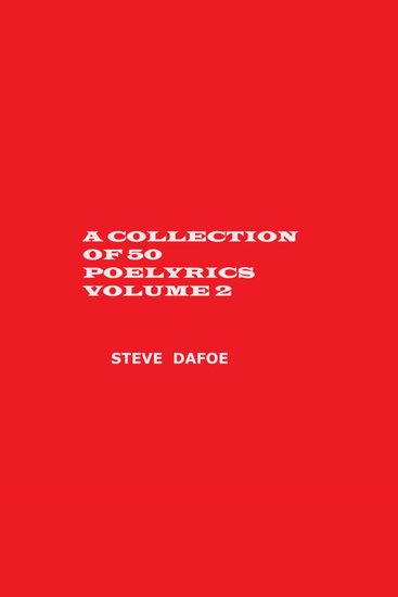 A collection of 50 poelyrics volume 2 - cover