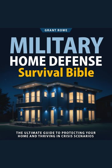 Military Home Defense Survival Bible - The Ultimate Guide to Protecting Your Home and Thriving in Crisis Scenarios - cover