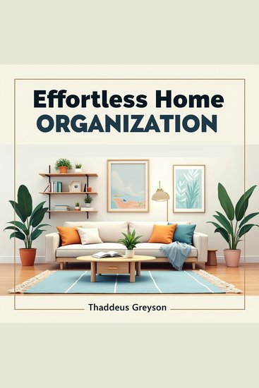Effortless Home Organization: 50 Practical Tips to Transform Your Space - Transform Your Home! Access 50 Practical Tips for Effortless Organization Through This Engaging Audiobook - cover
