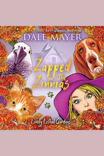 Zapped in the Zinnias - cover