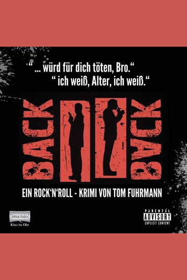 BACK TO BACK - ein Rock'n'Roll - Krimi von Tom Fuhrmann - cover