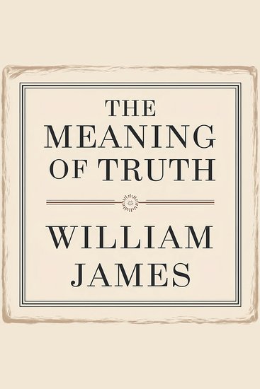 The Meaning of Truth - cover