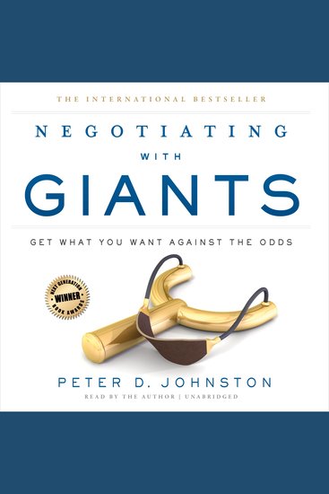 Negotiating with Giants - Get what you want against the odds - cover