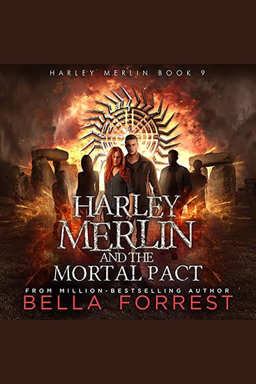 Harley Merlin and the Mortal Pact - cover