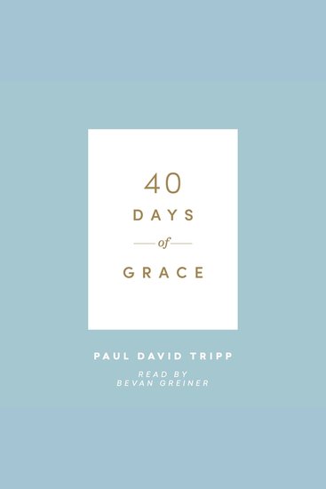 40 Days of Grace - cover