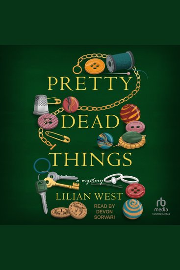 Pretty Dead Things - A Mystery - cover