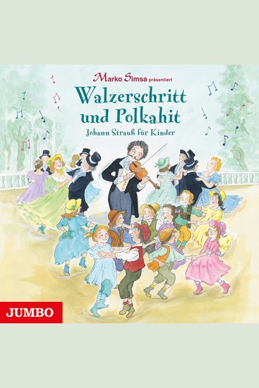 Walzerschritt und Polkahit Johann Strauß für Kinder - cover