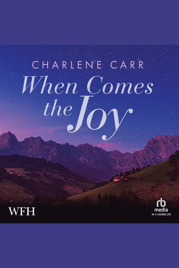 When Comes The Joy - cover