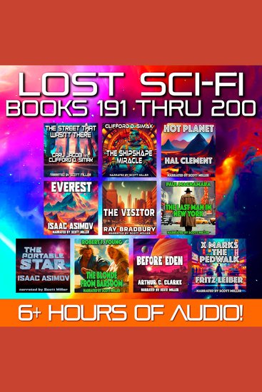 Lost Sci-Fi Books 191 thru 200 - Ten Lost Vintage Sci-Fi Short Stories from the 1930s 40s 50s and 60s - cover