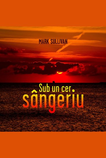 Sub un cer sângeriu - cover