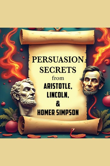 Persuasion Secrets from Aristotle Lincoln and Homer Simpson - Master Persuasion! Access captivating audio lessons from Aristotle Lincoln and Homer Simpson for ultimate success - cover