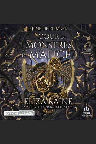 Cour de monstres et de malice - Reine de L'Ombre T 3 - cover