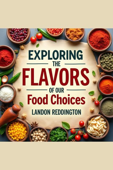 Exploring the Flavors of Our Food Choices - "Unlock the secrets of food flavors through dynamic audio lessons tailored for culinary exploration!" - cover