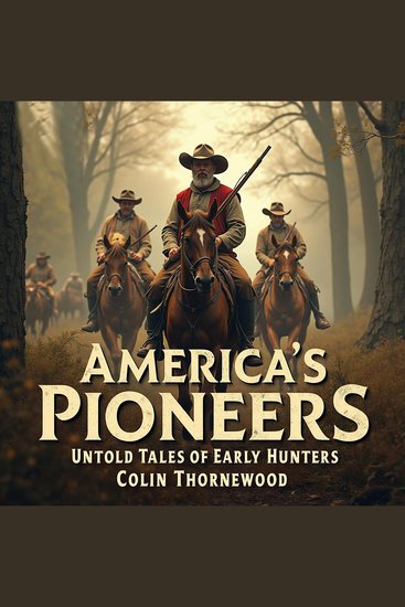 America's Pioneers: Untold Tales of Early Hunters - "Discover Untold Tales of America's Pioneers with Engaging Audio Lessons!" - cover