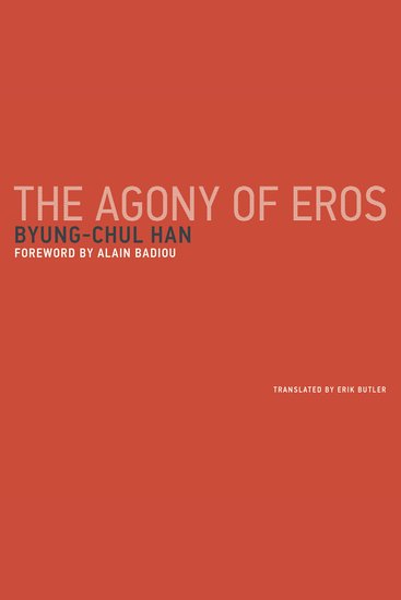 The Agony of Eros - cover