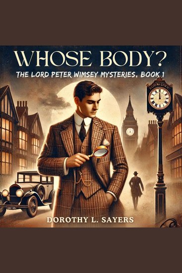 Whose Body? - The Lord Peter Wimsey Mysteries Book 1 - cover