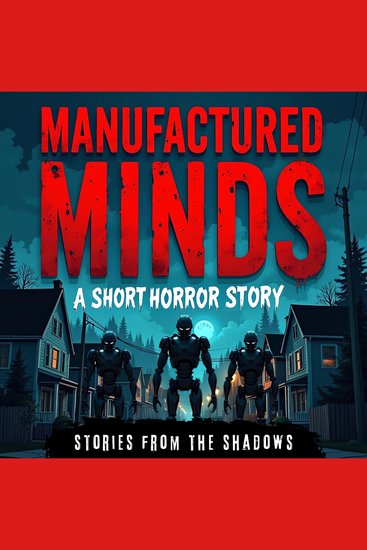 Manufactured Minds A Short Horror Story - The Supernatural AI Thriller in a World of Suspense Paranormal Terror and Apocalypse - cover