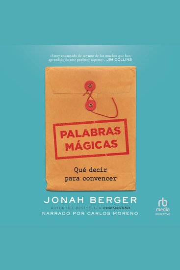 Palabras mágicas: Qué decir para convencer - cover
