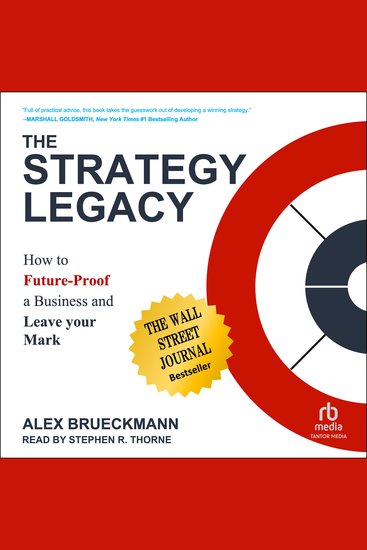 The Strategy Legacy - How to Future-Proof a Business and Leave Your Mark - cover
