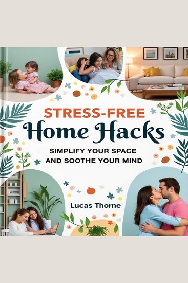Stress-Free Home Hacks: Simplify Your Space and Soothe Your Mind - "Master Home Harmony! Unveil powerful audio tips for a stress-free organized space" - cover