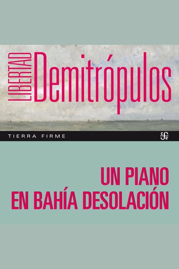 Un piano en bahía Desolación - cover