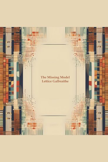 The Missing Model - The ghost of a model returns to unmask her murderer - cover