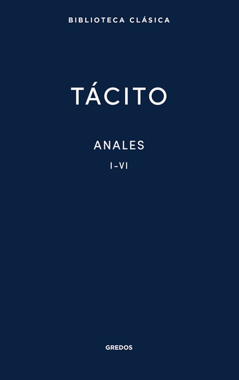 Anales I Libros I-VI - cover