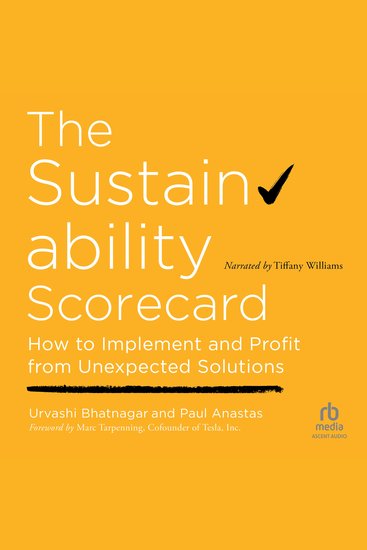 The Sustainability Scorecard - How to Implement and Profit from Unexpected Solutions - cover