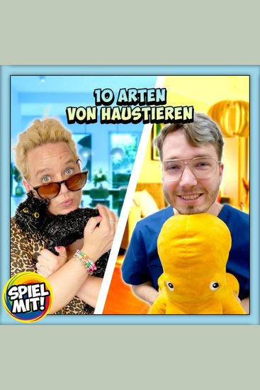10 Arten von Haustieren - cover