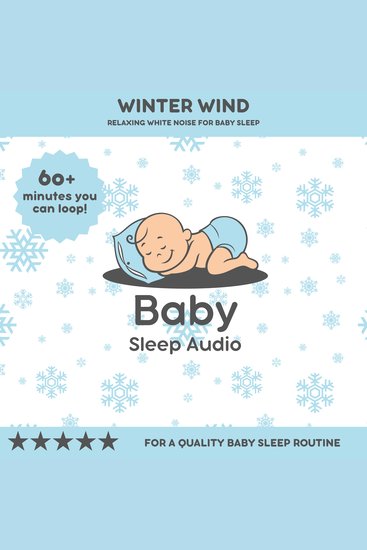 Winter Wind: Cozy White Noise for Baby's Dreamland - For a Quality Baby Sleep Rountine - cover