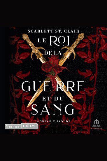 Le roi de la guerre et du sang - cover