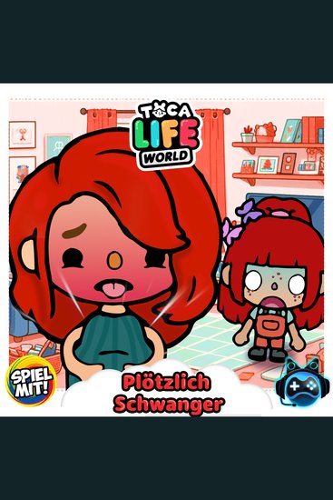 Plötzlich schwanger - Toca Boca Story - cover